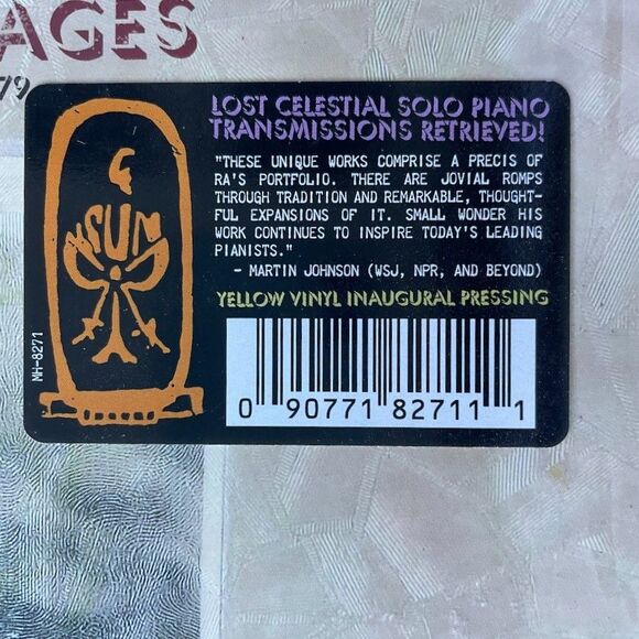 Sun Ra – Uncharted Passages – Yellow Double Vinyl NEW LP Modern Harmonic 2025 - Picture 2 of 3